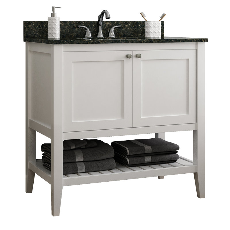 Beachcrest Home Galveston 42" Single Bathroom Vanity Base Only